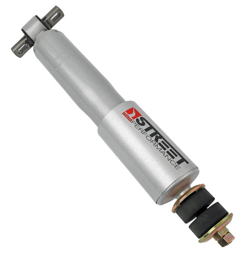 Shock - Street Performance - Twintube - Steel - Silver Paint - Front - 2 to 5 in Lowered - GM Compact SUV / Truck 1982-2004 - Each Shock - Street Performance - Twintube - Steel - Silver Paint - Front - 2 to 5 in Lowered - GM Compact SUV / Truck 1982-2004 - Each