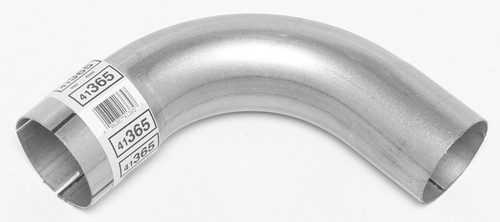 Exhaust Bend - 90 Degree - 3 in Diameter - 6 in Radius - 8 x 8 in Legs - 16 Gauge - Steel - Aluminized - Each