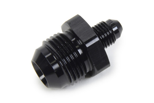 Fitting - Adapter - Straight - 4 AN Male to 10 AN Male - Aluminum - Black Anodized - Each