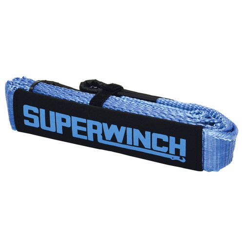 Tree Trunk Protector - 2 in Wide - 8 ft Long - 20000 lb Capacity - Nylon - Blue - Each