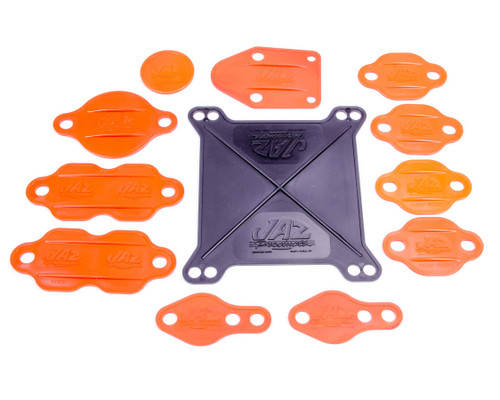 Engine Blockoff Kit - Intake / Exhaust / Water Pump / Fuel Pump Blockoff Plates - Square Bore / Small Block Chevy - Kit