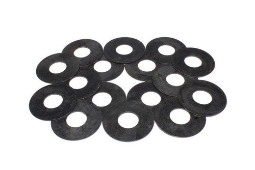 Valve Spring Shim - 0.015 in Thick - 1.640 in OD - Steel - Set of 16
