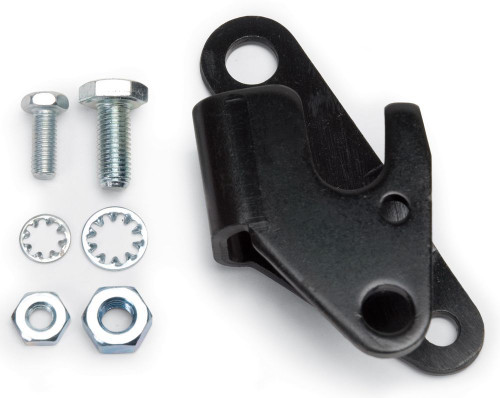 Throttle Lever Adapter - Throttle - Steel - Black Powder Coat - Edelbrock Thunder AVS Carburetors - Mopar - Each