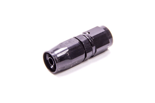 Fitting - Hose End - Full Flow - Straight - 4 AN Hose to 4 AN Female - Aluminum - Black Anodized - Each