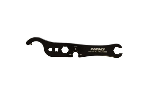 Shock Wrench - Penske Shocks - Bearing / Ring Nut / Jets - Aluminum - Black Anodized - Each