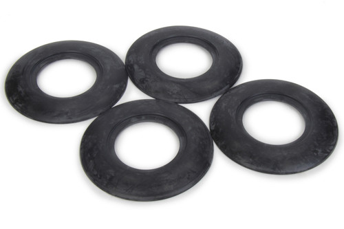 Trim Rings - Elite Series 5th Wheel - Plastic - Black - Set of 4