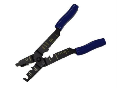 Wire Crimping Tool - Steel Frame - Insulated Handles - 7-8 mm Spark Plug Wires - Each