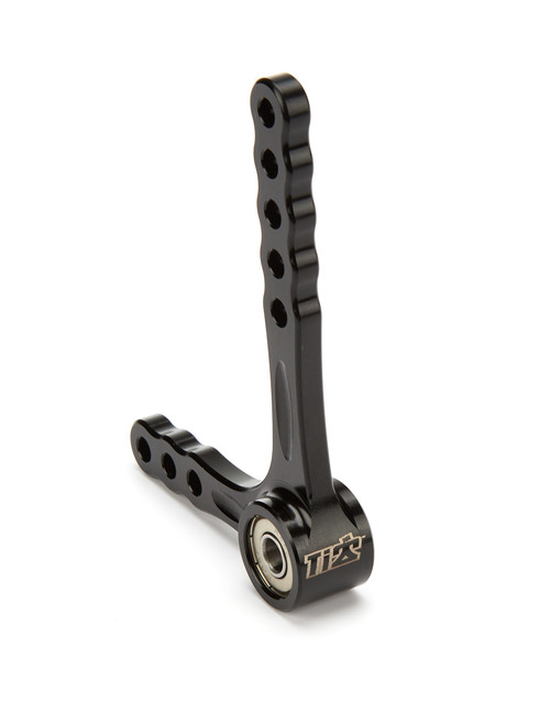 Bell Crank - Adjustable - Aluminum - Black Anodized - Sprint Car Throttle Linkages - Each Bell Crank - Adjustable - Aluminum - Black Anodized - Sprint Car Throttle Linkages - Each