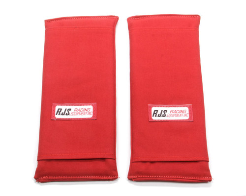 Harness Pad - Fire Retardant - Nomex - Red - 3 in Harness - Pair