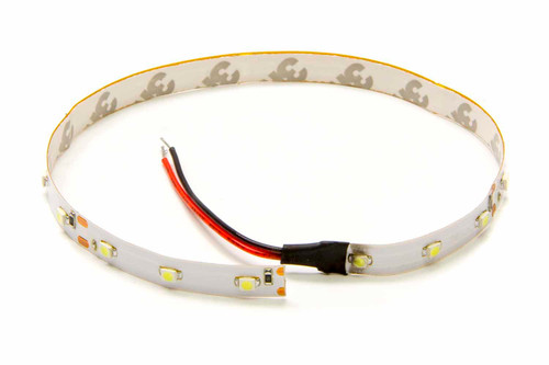 Light Strip - LED - 12 in Long - Adhesive Backed - White - Universal - Each