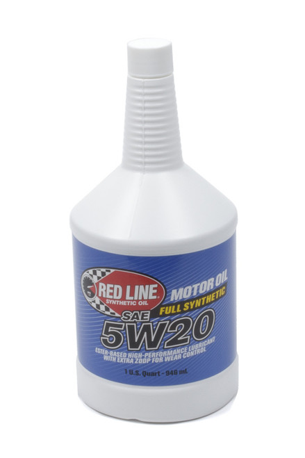 Motor Oil - High Performance - High Zinc - 5W20 - Synthetic - 1 qt Bottle - Each Motor Oil - High Performance - High Zinc - 5W20 - Synthetic - 1 qt Bottle - Each