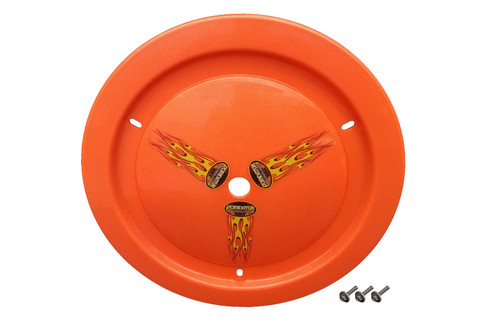 Mud Cover - Ultimate - Bolt-On - Hardware Included - Cover Only - Plastic - Fluorescent Orange - 15 in Wheels - Each