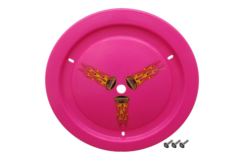 Mud Cover - Ultimate - Bolt-On - Hardware Included - Cover Only - Plastic - Pink - 15 in Wheels - Each Mud Cover - Ultimate - Bolt-On - Hardware Included - Cover Only - Plastic - Pink - 15 in Wheels - Each