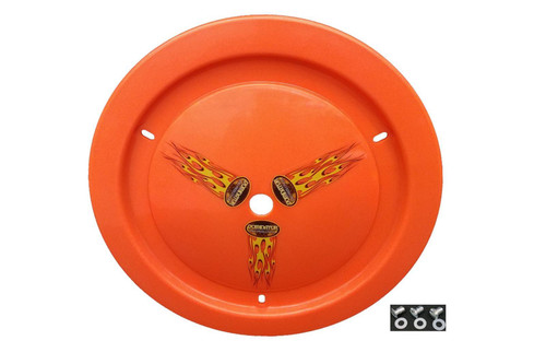 Mud Cover - Ultimate - Quick Turn Fastener - Hardware Included - Cover Only - Plastic - Orange - 15 in Wheels - Each Mud Cover - Ultimate - Quick Turn Fastener - Hardware Included - Cover Only - Plastic - Orange - 15 in Wheels - Each
