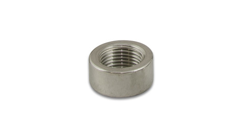 Oxygen Sensor Bung - Weld-On - 18 mm x 1.50 Female Thread - Titanium - Natural - Each Oxygen Sensor Bung - Weld-On - 18 mm x 1.50 Female Thread - Titanium - Natural - Each