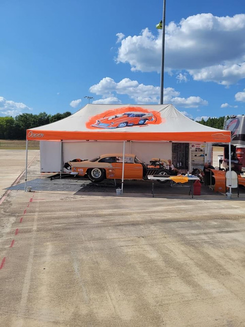 Custom 13x20 Canopy with Extreme Duty 50mm Hex Aluminum Frame