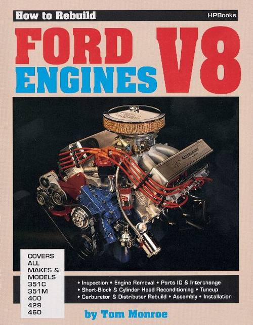 Book - Rebuild Ford V8 - 160 Pages - Paperback - Each