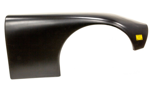 Fender - Passenger Side - ABC - 8 in Wide Tires - Plastic - Black - Each