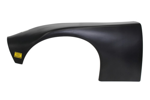Fender - Driver Side - Plastic - Black - Late Model Stock Car - Each