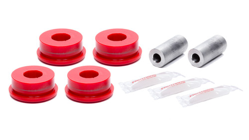 Differential Housing Mount Bushing - Rear - Polyurethane / Steel - Red / Zinc Oxide - Subaru 2004-11 - Kit Differential Housing Mount Bushing - Rear - Polyurethane / Steel - Red / Zinc Oxide - Subaru 2004-11 - Kit