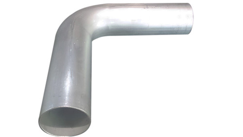 Aluminum Tubing Bend - 90 Degree - 2 in Diameter - 2 in Radius - 0.065 Thickness - Aluminum - Natural - Each
