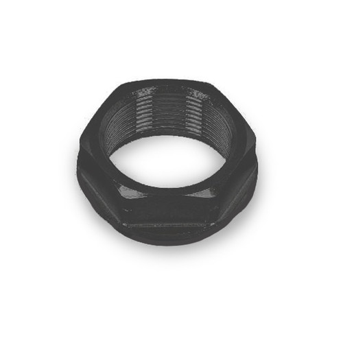 Rear Axle Nut - Left Hand Thread - Aluminum - Black Anodized - Sprint Rear Axles - Each