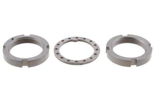 Spindle Nut - Washer Included - Steel - Natural - Dana 30 / 44 and GM 8.5 in - Kit