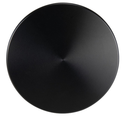 Horn Button - Large - Billet Specialties Logo - Aluminum - Black Anodized - Billet Specialties Disconnect Coupler - Each