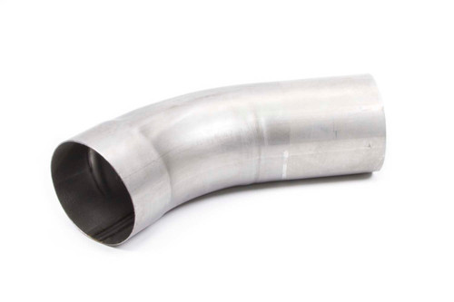 Exhaust Bend - 45 Degree - Mandrel - 3-1/2 in Diameter - 1 End Expanded - 18 Gauge - Steel - Natural - Kit