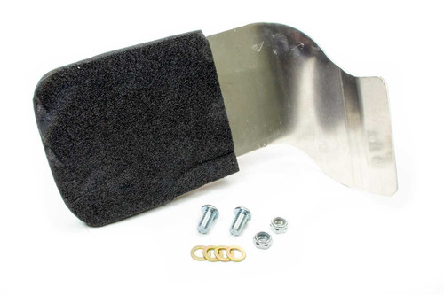 Head Support - Passenger Side - Aluminum - Natural - Kirkey Seats - Each