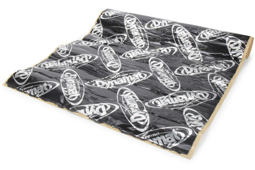 Sound Barrier - Extreme - 18 x 32 in Sheet - 0.060 in Thick - Self Adhesive Backing - Aluminum / Rubber - Black / Silver - Each