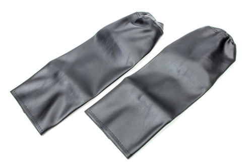 Coil-Over Cover - 3 in ID - 14 in Long - Vinyl - Black - Pair