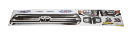 Graphics - Nose - Laminated Protective Coating - Toyota Tundra - Short Track Truck - Kit