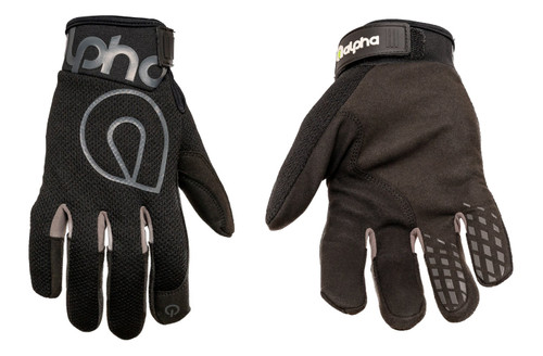Shop Gloves - The Standard - Hook and Loop Closure - Neoprene Cuff - Mesh Top - Touch Screen Capable - Synthetic Leather Palm - Black - 2X-Large - Pair