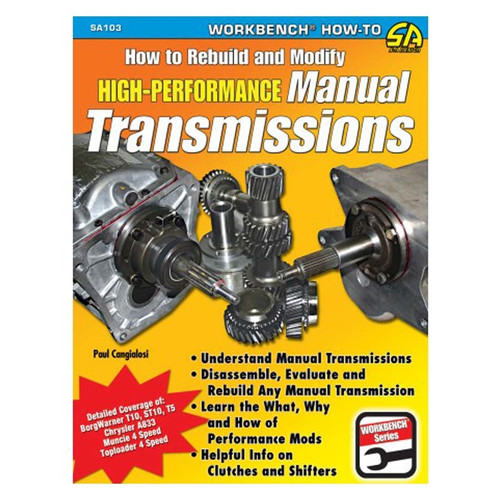 Book - How to Build & Modify High-Performance Manual Transmissions - 144 Pages - Paperback - Each