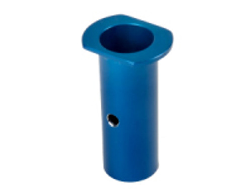 King Pin Sleeve - 1.0 Degree Camber - Aluminum - Blue Anodized - Each