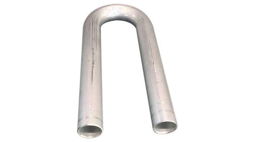 Aluminum Tubing Bend - 180 Degree - 1.25 in Diameter - 2 in Radius - 0.065 in Thickness - Aluminum - Natural - Each Aluminum Tubing Bend - 180 Degree - 1.25 in Diameter - 2 in Radius - 0.065 in Thickness - Aluminum - Natural - Each