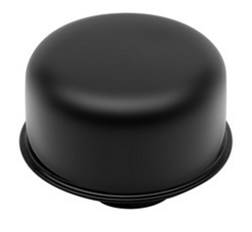 Breather - Twist-In - Round - 1-7/32 in Hole - Steel - Black Powder Coat - Each