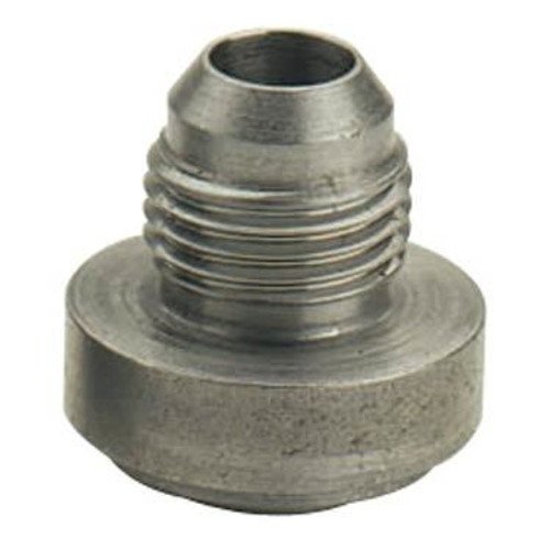 Bung - 12 AN Male - Weld-On - 1 in Step - Steel - Natural - Each