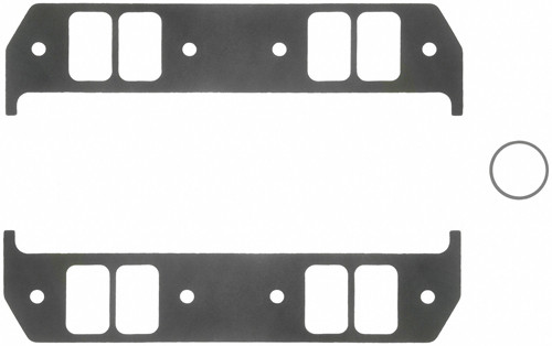 Intake Manifold Gasket - 0.06 in Thick - 1.65 x 2.71 in Rectangular Port - Composite - Mopar B / RB-Series - Kit