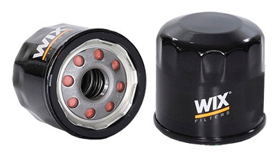 Oil Filter - Canister - Screw-On - 2.577 in Tall - 20 mm x 1.50 Thread - 21 Micron - Steel - Black Paint - Subaru / Saab - Each