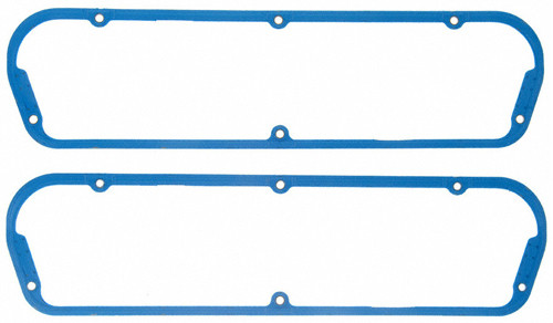 Valve Cover Gasket - 0.200 in Thick - Steel Core Silicone Rubber - Small Block Ford - Pair