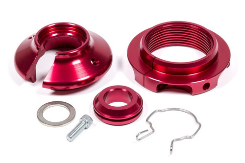 Coil-Over Kit - 2.500 in ID Spring - Tapered Spring Seats - Aluminum - Red Anodized - ACF Series Shocks - Kit
