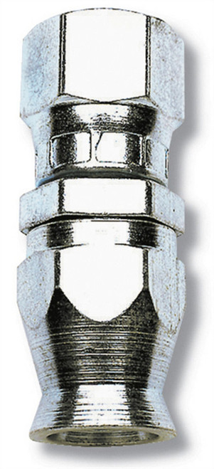 Fitting - Hose End - PowerFlex - Straight - 10 AN Hose to 10 AN Female - Steel - Nickel Anodized - Each