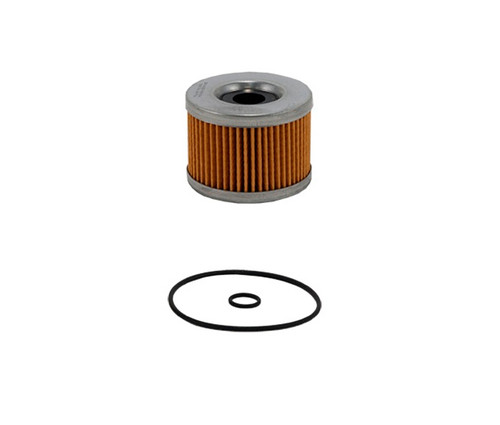 Oil Filter - Cartridge - 2.205 in Tall - 3.028 in Diameter - 25 Micron - Honda / Kawasaki / Triumph Motorcycles - Each