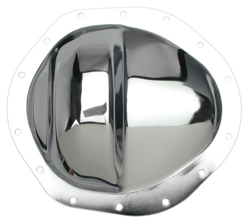 Differential Cover - Steel - Chrome - 9.5 in - GM 14-Bolt - Each