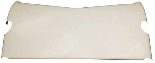 Sun Visor - Fiberglass - White - Triple X Mini-Sprint - Each