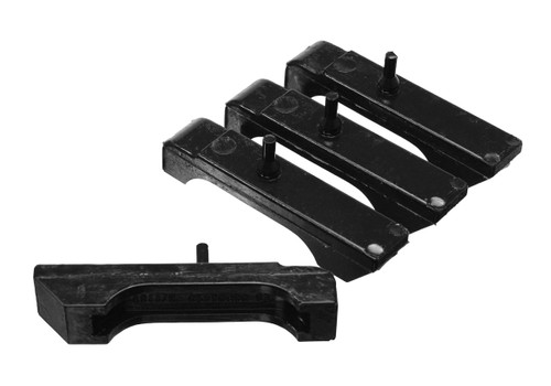 Radiator Bushing - Polyurethane - Black - Small Block Chevy - Set of 4