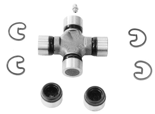 Universal Joint - 1310 to 1330 Series - Greasable - Clips Included - Steel - Natural - Each