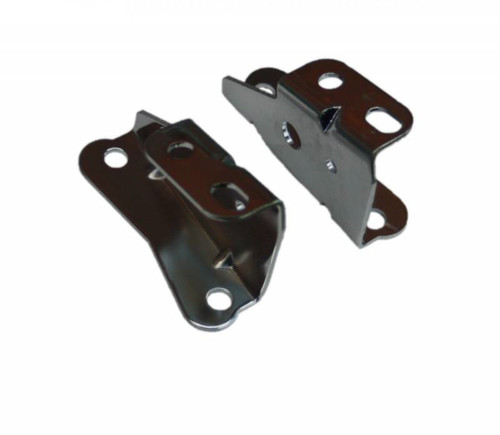 Master Cylinder Bracket - Steel - Chrome - Kit